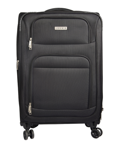 Expandable Sky Hybrid Black Check-In Spinner - 25 inch