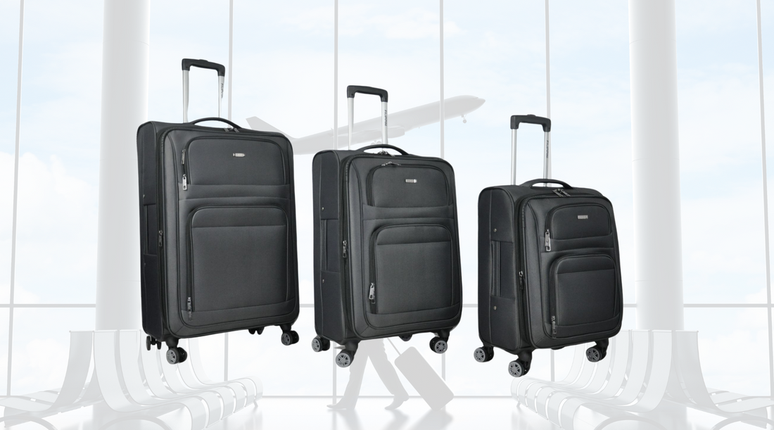 Stylish, Durable, Strong luggage Suitcase with 360-degree Spinner Wheels Image with no retail markups